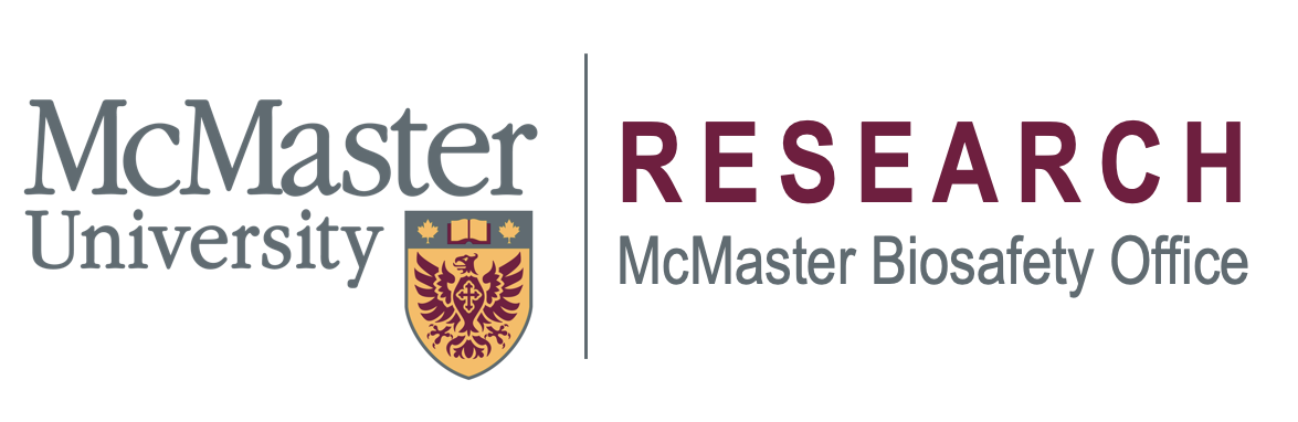 McMaster Biosafsety Office Logo